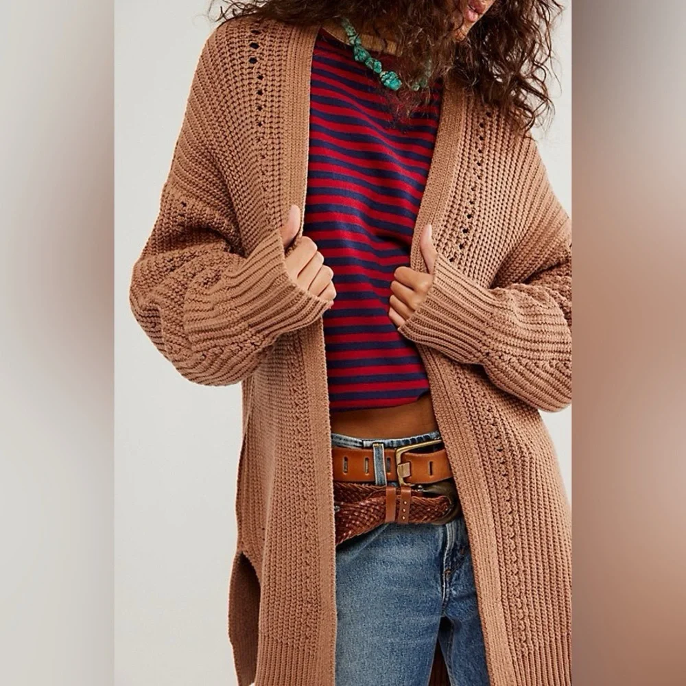 Free People Nightingale Oversized Cardigan - Picture 2 of 9